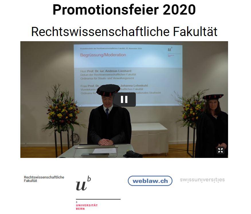 Diplomfeier UniBe